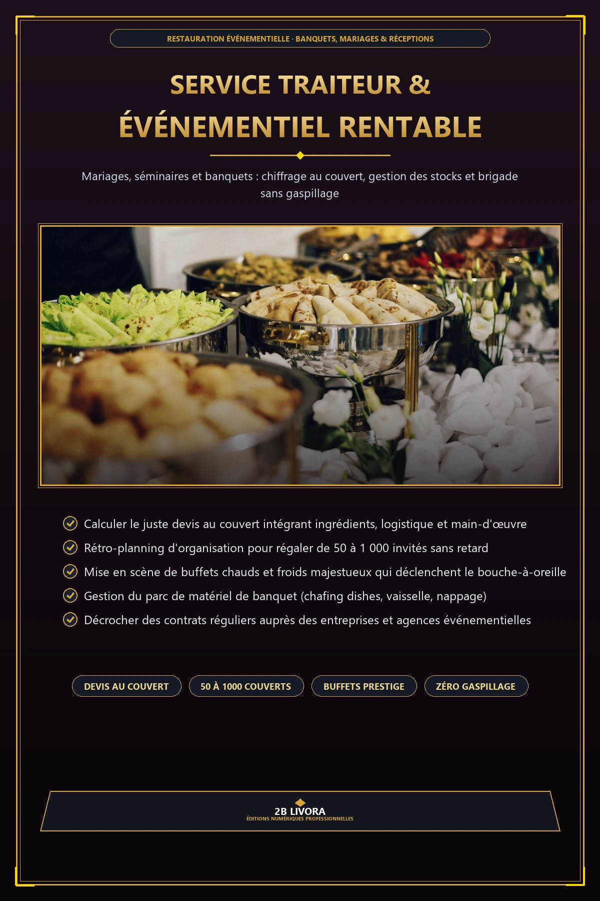 Service Traiteur & Événementiel Rentable