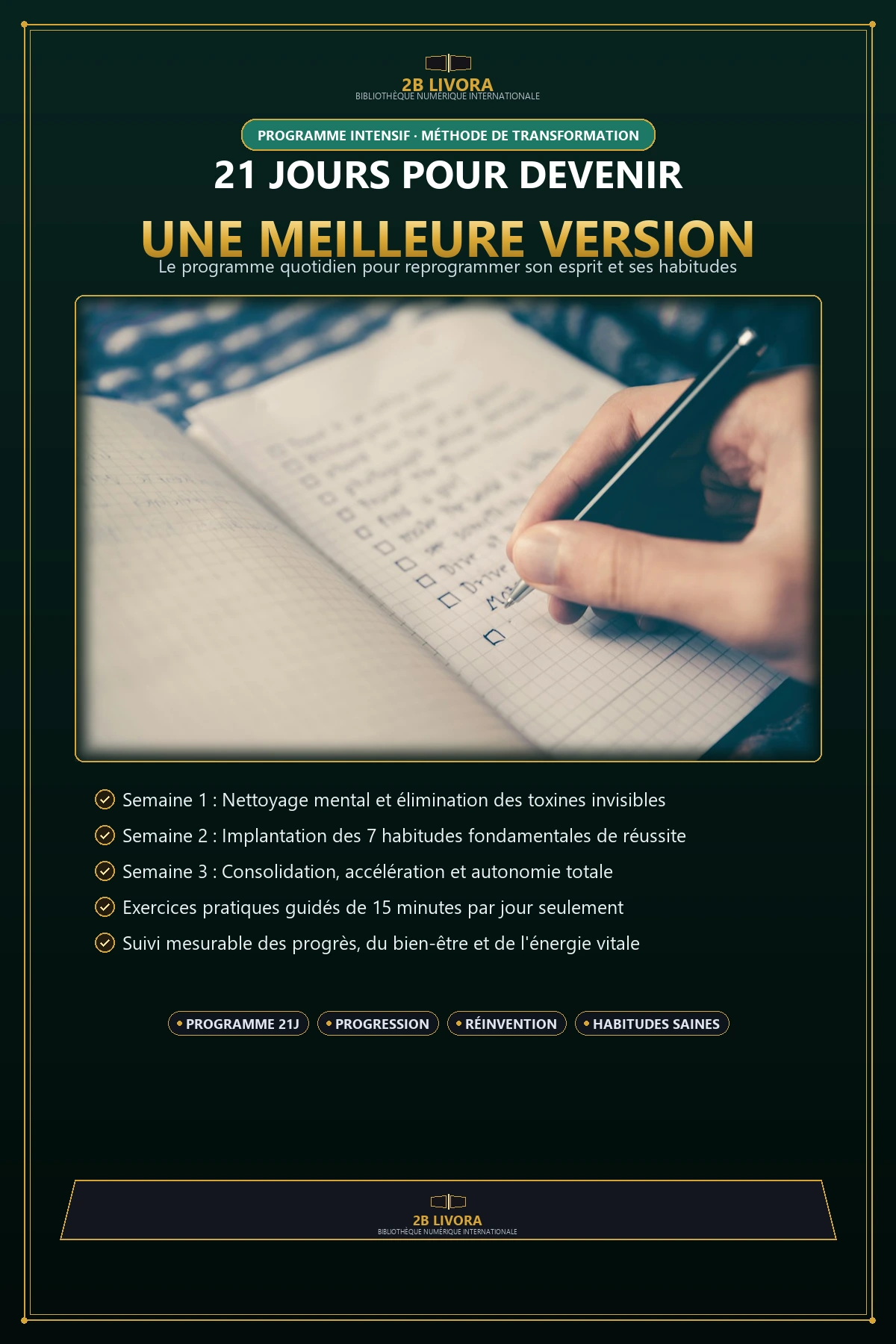 21 Jours pour Devenir une Meilleure Version de Toi