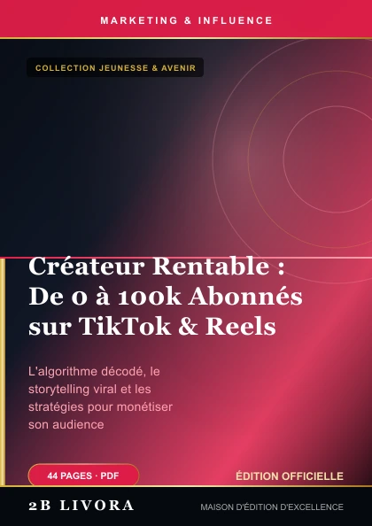 Créateur Rentable : De 0 à 100k Abonnés sur TikTok & Reels