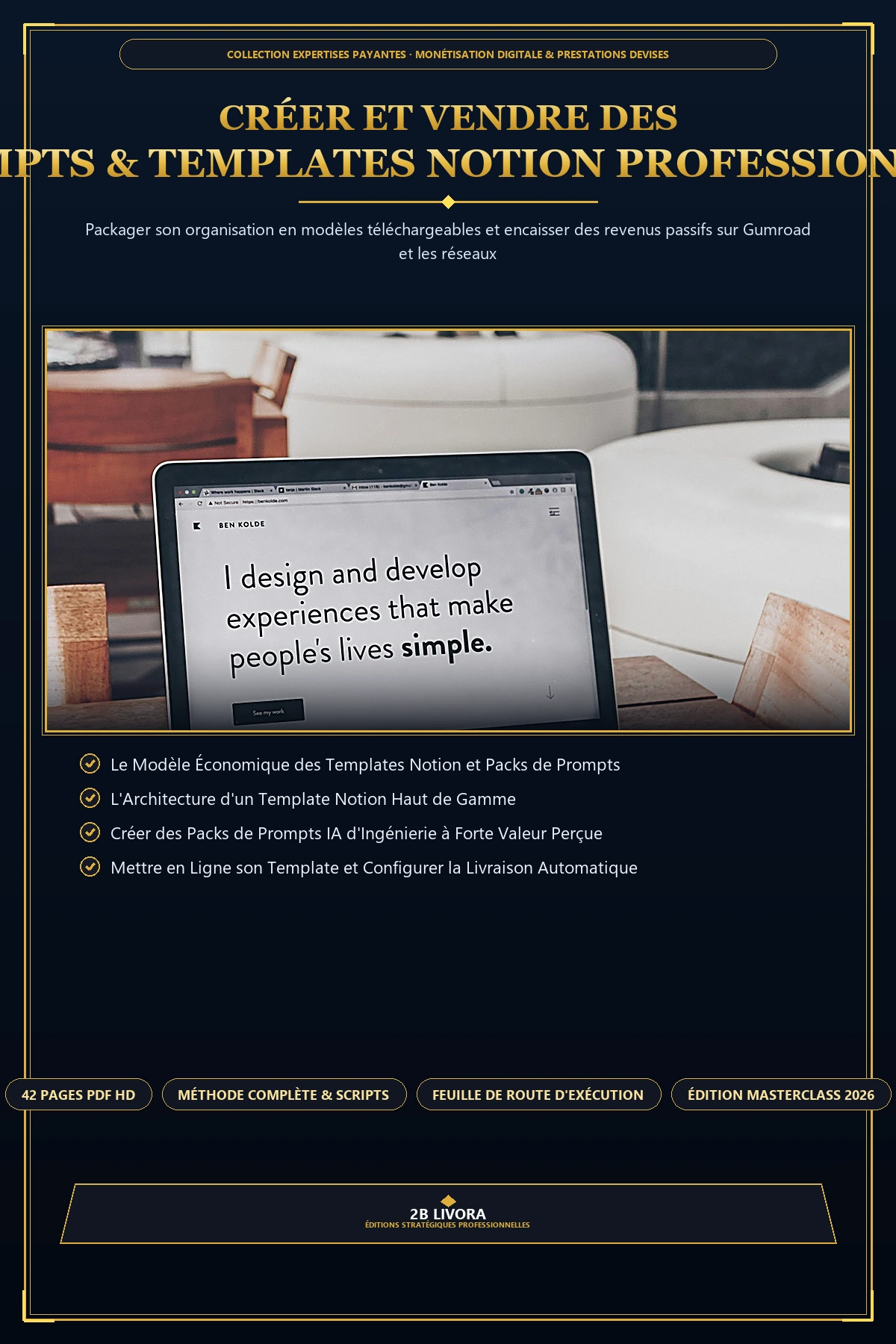 Créer et Vendre des Prompts & Templates Notion Professionnels
