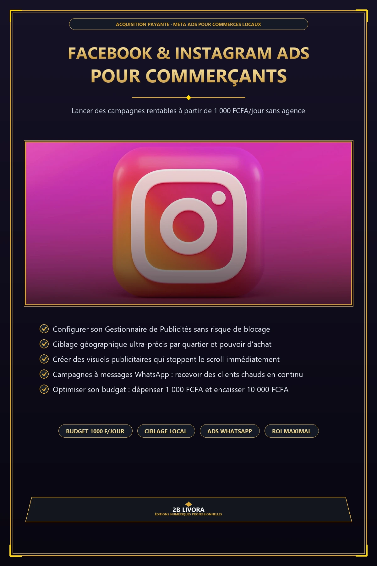 Facebook & Instagram Ads pour Commerçants