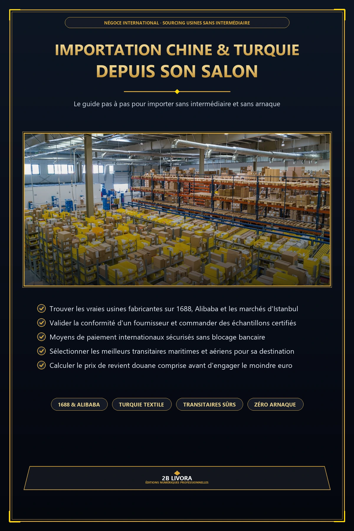 Importation Chine & Turquie depuis son salon