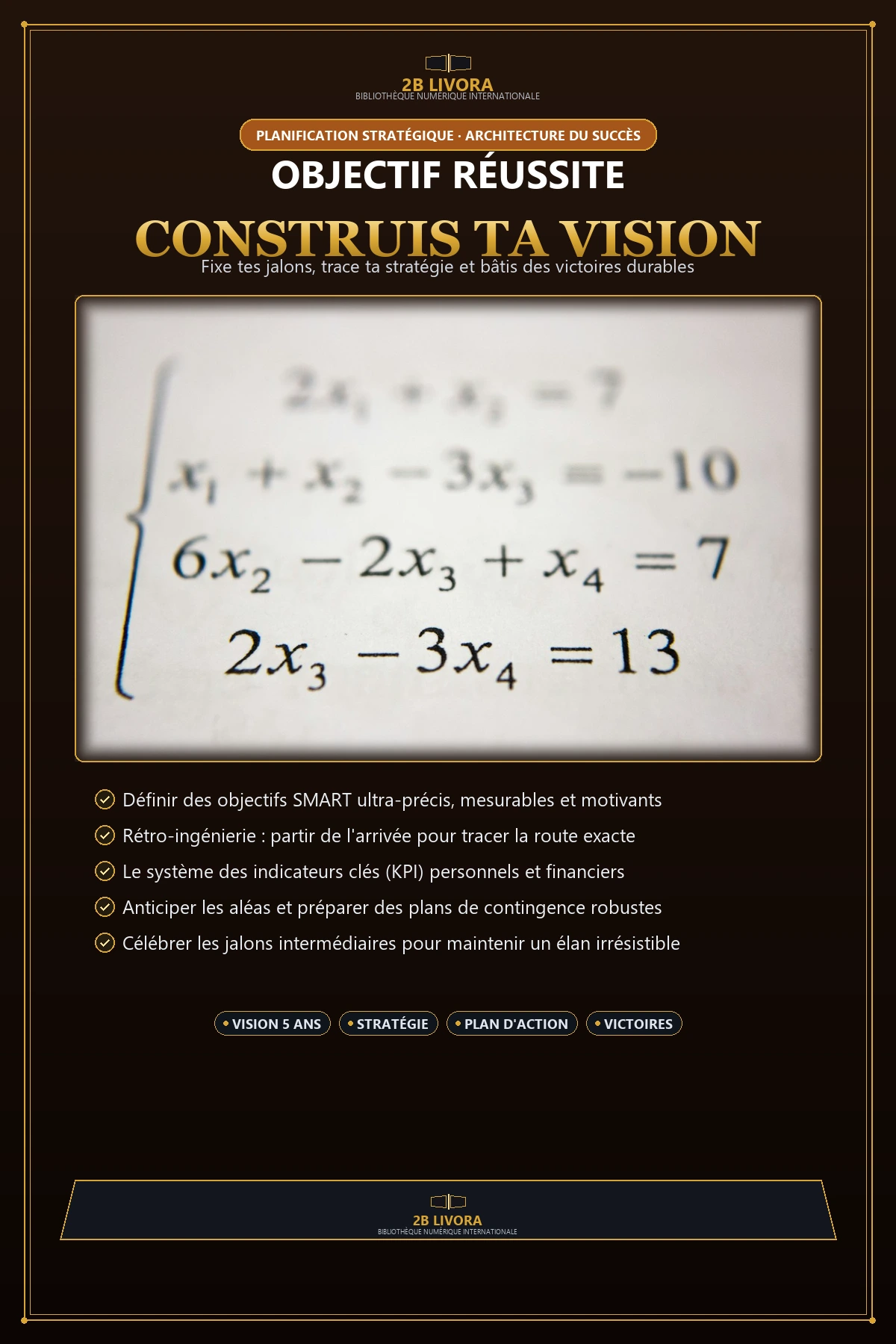 Objectif Réussite : Construis ta Vision et ton Avenir