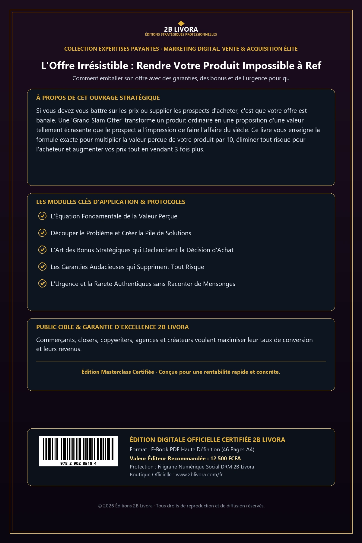 Quatrième de couverture