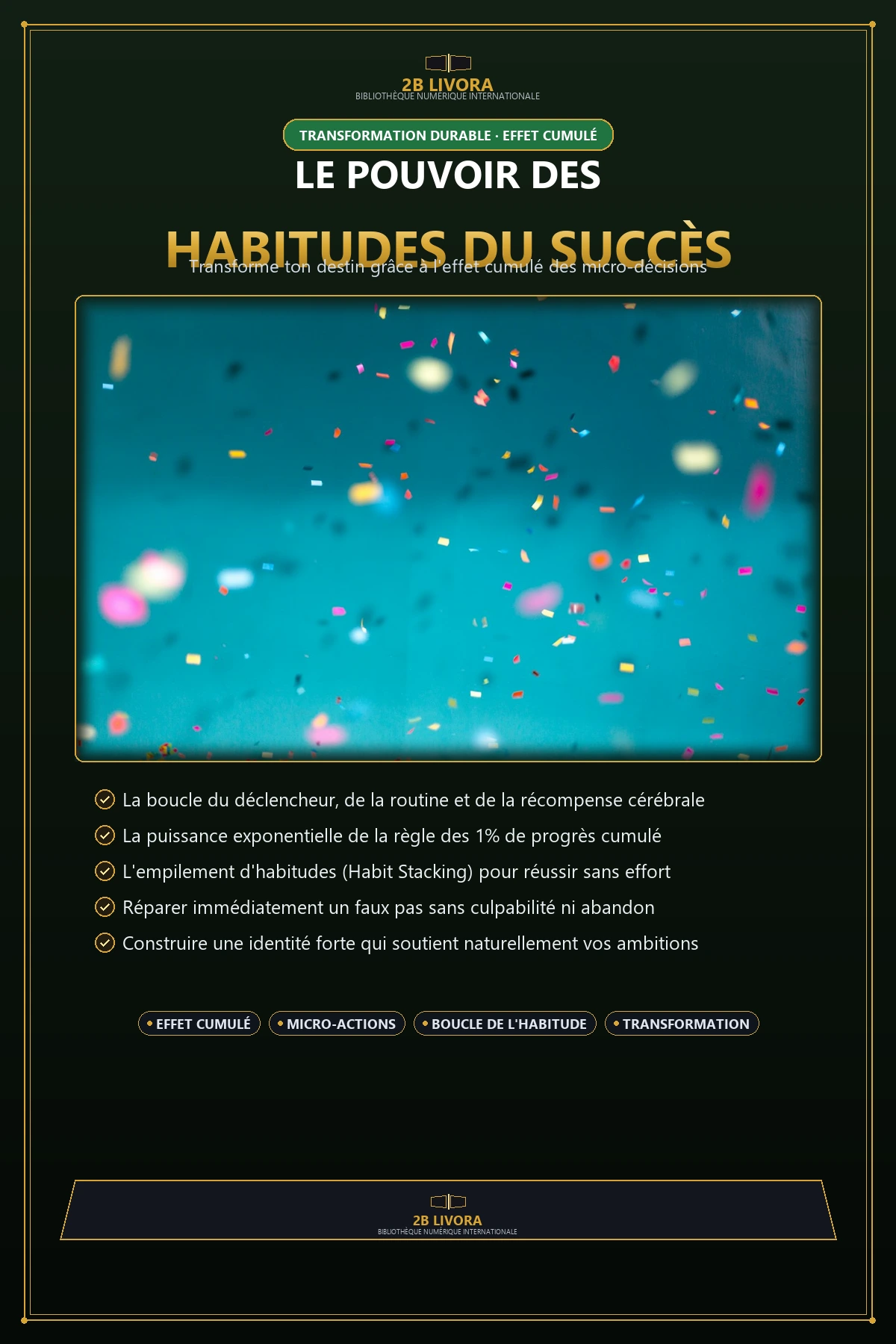 Le Pouvoir des Habitudes : Transforme ton Quotidien