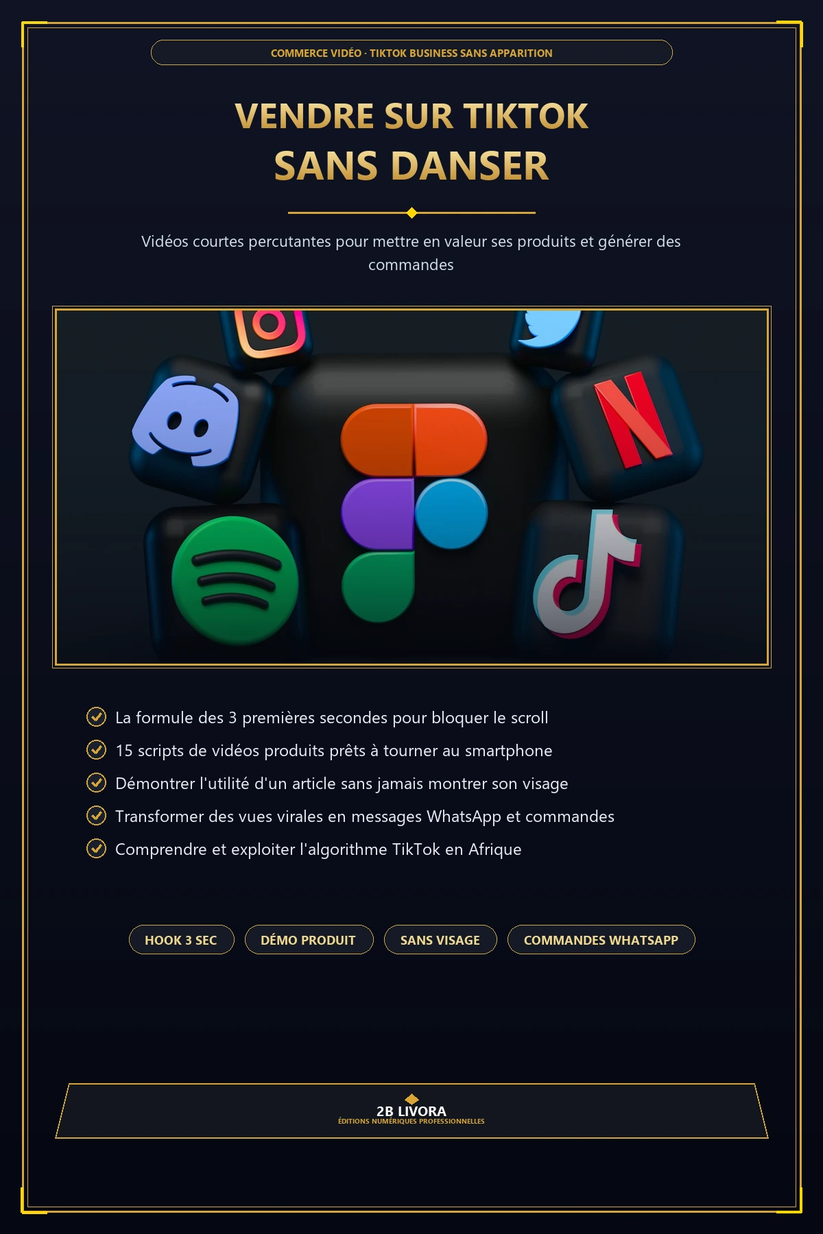 Vendre sur TikTok sans Danser