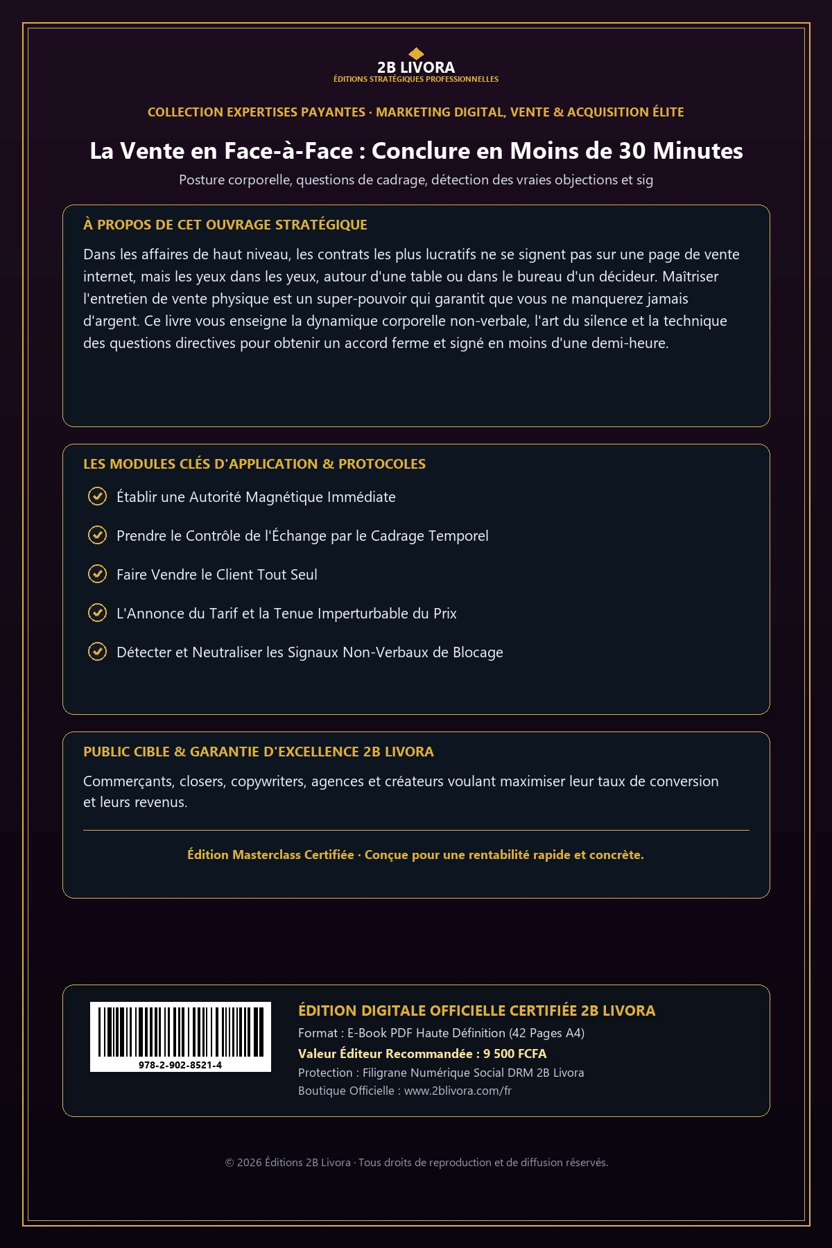 Quatrième de couverture